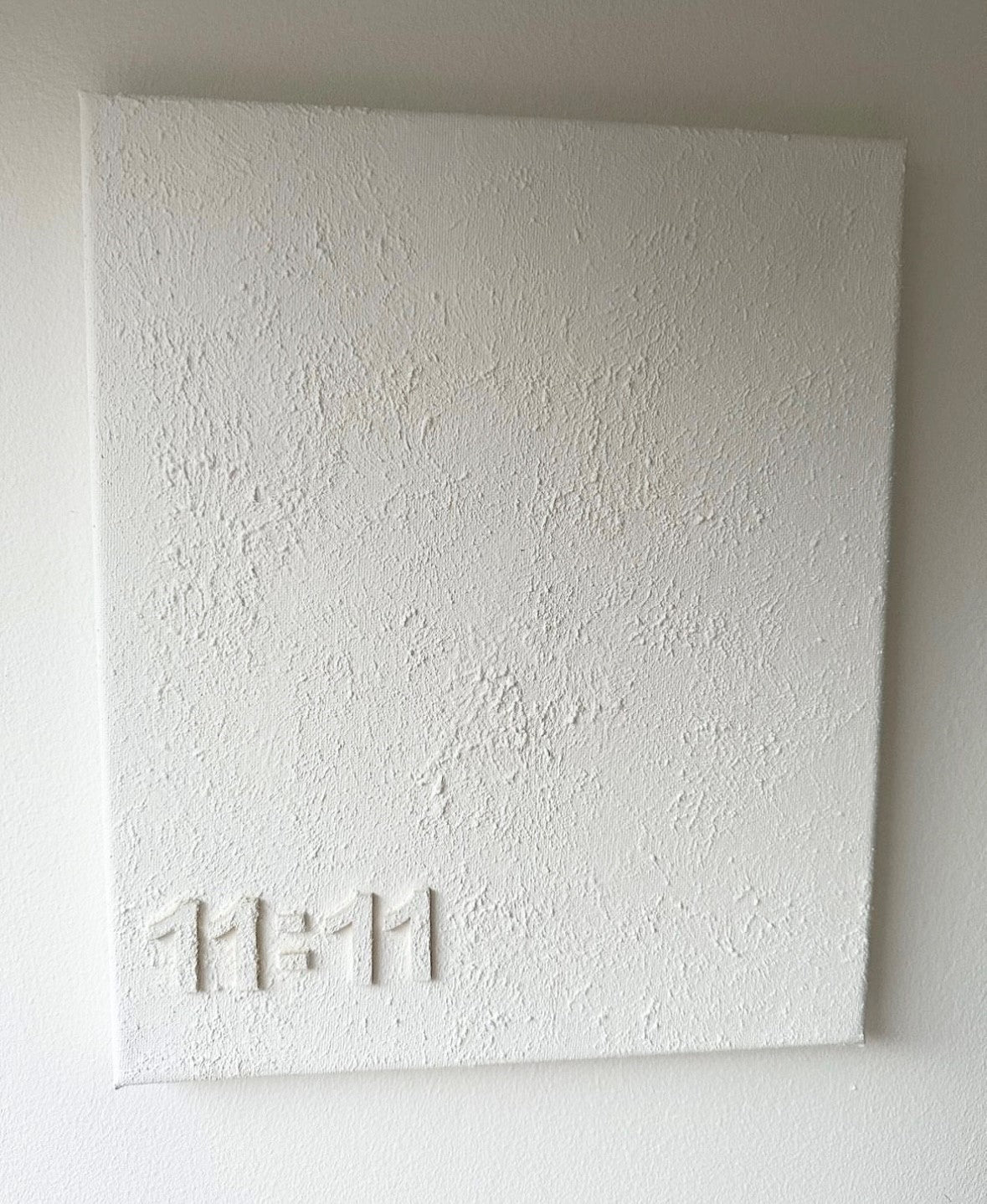 11:11 - Textured Wall Art - 3D Textured Canvas - Small/Medium/Large/ Extra Large Sizes
